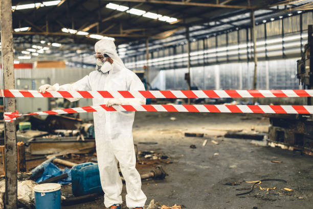 Professional Crime Scene Cleanup technician working in Hollister, CA